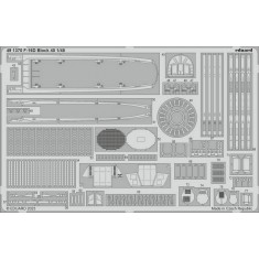 1/48 General Dynamics F-16D Fighting Falcon Block 40 Photo-etched set for Kinetic kits