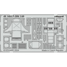 1/48 Bell P-39N Airacobra Detail Parts for Arma Hobby kits