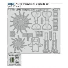 1/48 A6M5 (Mitsubishi) Zero Upgrade Set Photo-etched set for Eduard kits