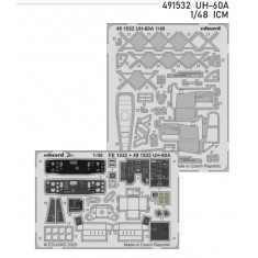 1/48 UH-60A Black Hawk Photo-etched set for ICM kits
