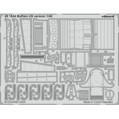 1/48 US Brewster F2A Buffalo Details (PE) for Tamiya kits