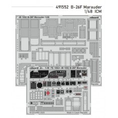 1/48 B-26F Marauder Photo-etched set for ICM kits