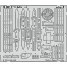 1/48 F-16I Sufa PE set for Great Wall Hobby kits