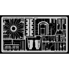 1/48 P-47D-25 Thunderbolt Colour Photoetch Set Vol.1 for Tamiya kit