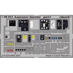 Colour Photoetch for 1/48 Lancaster Interior for Tamiya kit