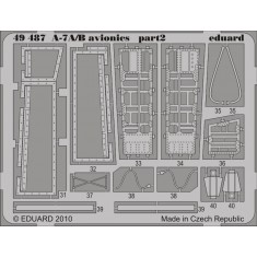 Colour Photoetch for 1/48 Vought A-7A/B Avionics for HobbyBoss kit