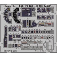 1/48 Junkers Ju 88A-4 Interial Detail Set for ICM kit (2 Photo-Etched Sheets)