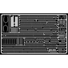 Photoetch for 1/350 New Jersey for Tamiya kit