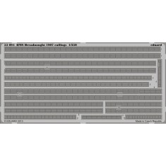 1/350 HMS Dreadnought 1907 Photo-Etched Railings Set for Trumpeter kit