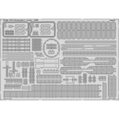 1/200 USS Arizona BB-39 1941 Detail Set Part 1 - Cranes for Trumpeter kits