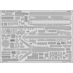 1/200 USS Arizona BB-39 1941 Detail Set Part 2 - Catapults for Trumpeter kits