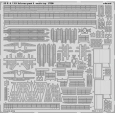 1/200 USS Arizona Detail Set Vol.4 - Main Top for Trumpeter kits