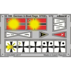 1/72 German U-Boat Flags (Steel)