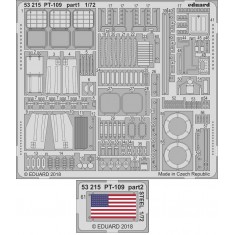 1/72 Motor Torpedo Boat PT-109 Photo-etched Detail set for Revell kits