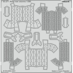 1/350 Akagi Rear Columns Detail set for Hasegawa kits