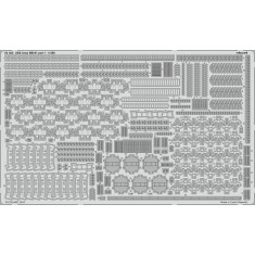 1/350 USS Iowa BB-61 Part 1 Photo-Etched Accessories for HobbyBoss kits