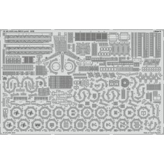 1/350 USS Iowa BB-61 Part 2 Photo-Etched Accessories for HobbyBoss kits