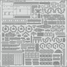 1/350 USS Sangamon CVE-26 Photo-etched set for Trumpeter kits