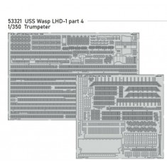 1/350 USS Wasp LHD-1 part 4 Detail Parts (PE set) for Trumpeter kits