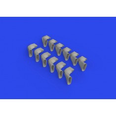 1/24 Supermarine Spitfire Mk.IX Exhaust Fishtail for Airfix kits