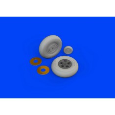 1/24 Supermarine Spitfire Mk.IX Wheels 5-spoke for Airfix kits