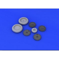 1/32 Focke-Wulf Fw 190F-8 Wheels Set for Revell kit (2 Wheels) (Resin + Paint Mask)