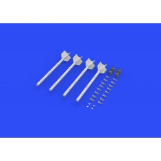1/32 AIM-9B Sidewinder Missiles Set (4 Missles)