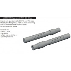 1/32 Bf 109K-4 3D Gun Barrels for Kotare kits