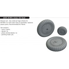 1/32 Messerschmitt Bf 109G-6 Wheels for Revell kits