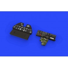 1/32 Curtiss P-40E Warhawk (Instrument Panel) Brassin Set for Hasegawa