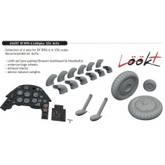 1/24 Bf 109G-6 Detail Parts for Airfix kits