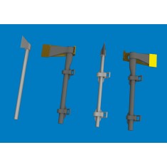 1/48 WWII German Axe 3D-printed Parts