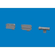 1/48 WWII German NOTEK Rear Lights 3D-printed Parts