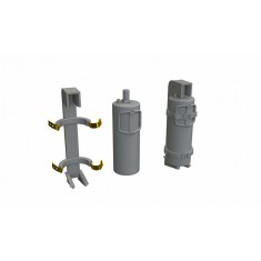 1/48 WWII German Fire Extinguishers (3D Printed)