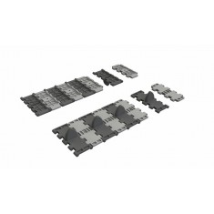 1/35 T-34 Medium Tank V Pattern Tracks for Tamiya Kit (3D Printed)