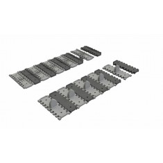 1/35 WWII Soviet T-34 Early Model 1941 Workable Tracks (3D Printed) for Tamiya Kit