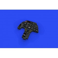1/48 Messerschmitt Bf 110D Dashboard & Seatbelts Detail Set for Eduard kits