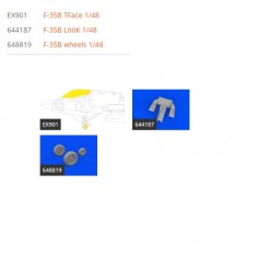 1/48 Lockheed Martin F-35B Lightning II Detail Parts for Italeri kits