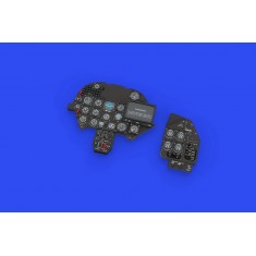 1/48 Mil Mi-24V Black (Mi-35) Instrument Panel for Eduard/Zvezda kits