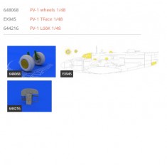 1/48 Lockheed PV-1 Ventura Detail Parts for Academy/Revell kits