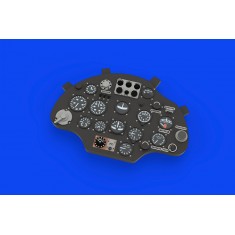 1/48 Polikarpov I-16 Type 24 Pre-painted Dashboard & Seatbelts for Eduard kits
