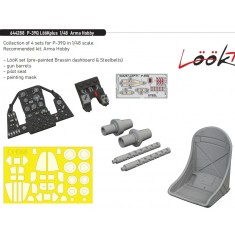 1/48 Bell P-39Q Airacobra Detail Set for Arma Hobby kits