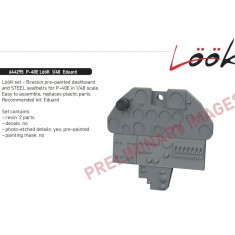 1/48 Curtiss P-40E Warhawk Interior Dashboard for Eduard kits