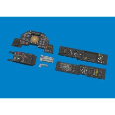 1/48 Jaguar Gr.1 / Gr.1A Pre-painted Dashboard and Steelbelts for Airfix kits