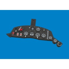 1/48 Ki-115 Tsurugi Pre-painted Dashboard and Steelbelts for Eduard kits