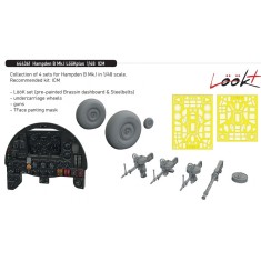 1/48 Handley Page Hampden B Mk.I Detail Set for ICM Kit