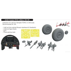 1/48 Handley Page Hampden TB Mk.I Detail Set for ICM Kit
