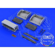 1/48 MiG-21 Wheel Wells for Eduard kit - Brassin Set