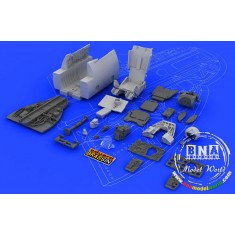 Resin & Photoetch parts for 1/48 MiG-21BIS Interior for Eduard kit(Brassin Set)