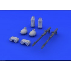 1/48 German Aircraft Machine Gun MG 15 (2pcs)